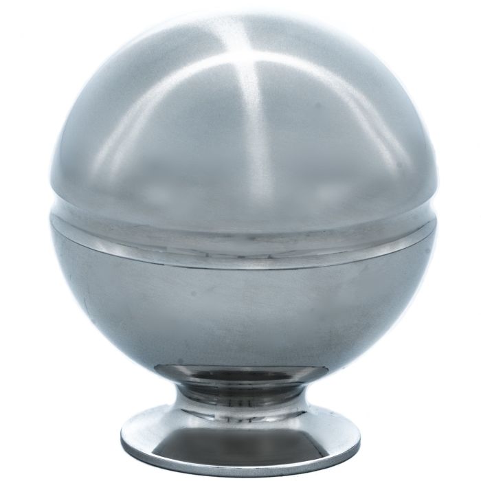 Boule decorative solide (poli miroir) inox AISI316